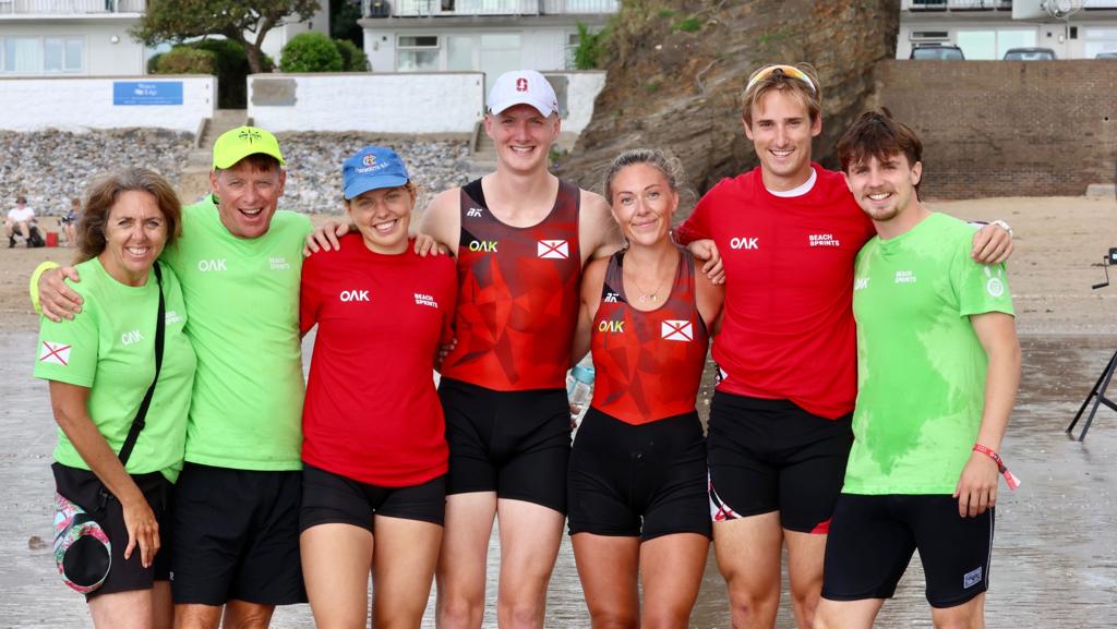 Oak Jersey sponsors the Jersey Rowing Beach Sprints