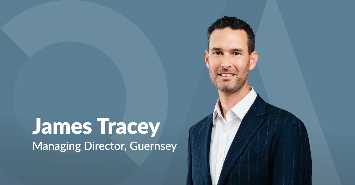 James Tracey joins Oak Group as Managing Director, Guernsey Funds