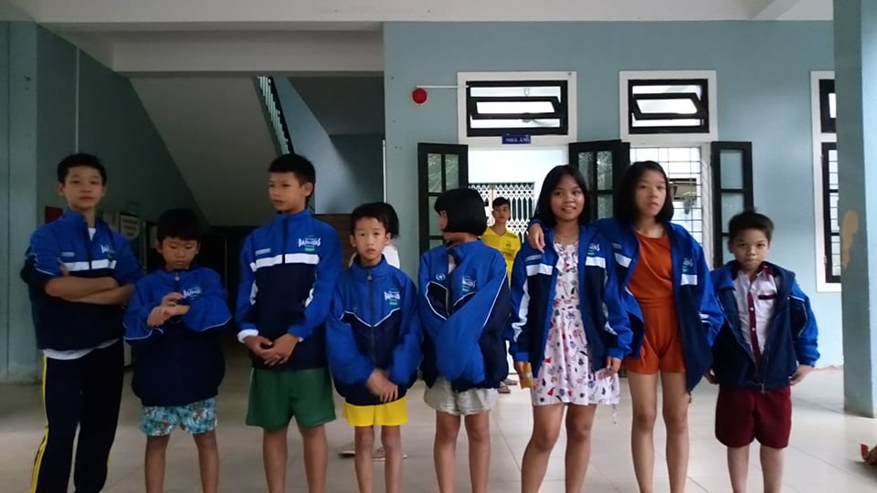 Swim School donate to Hue Help, Vietnam