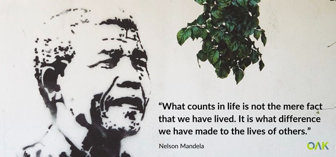 Oak Mauritius Celebrates Nelson Mandela Day
