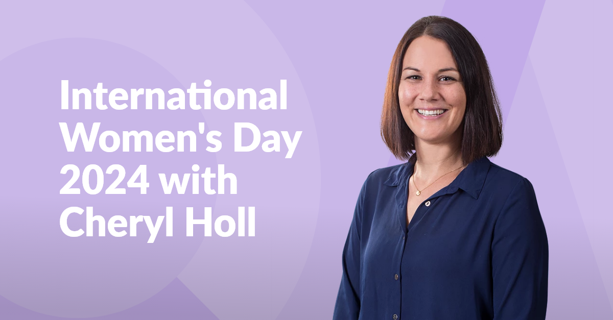 Celebrating International Women's Day with Cheryl Holl