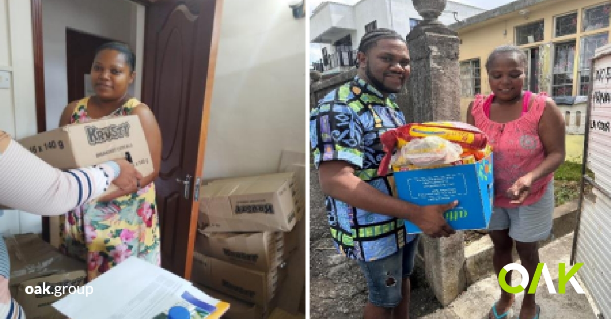 Oak support 161 Foundation during their flood relief 